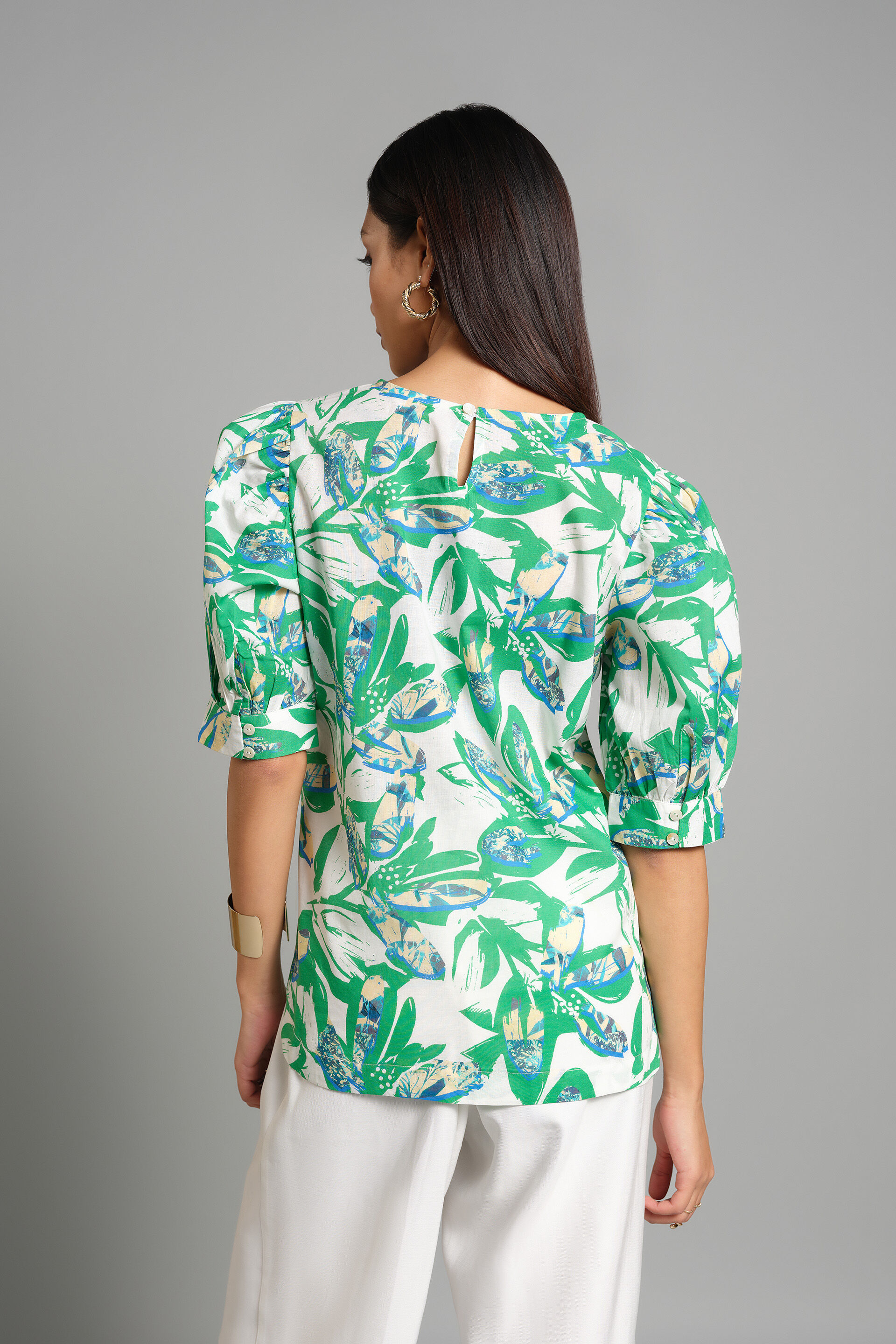 Leaf Love Top, Green, image 5